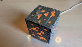 Minecraft Ore Lamp - Нижняя пластина ремикс........