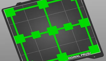 Коррекция уровня кровати для Prusa Mini...
