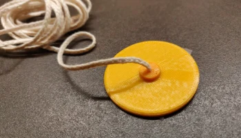 Candle mold 40x100 with a string lock 5