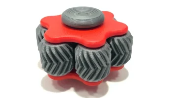 Gear Fidget Toy 05 - Плоский шестиугольник со вращением