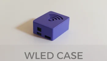 Корпус WLED для микроконтроллера узла ESP8266............