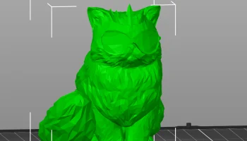 Персидская кошка-принцесса Пончик Low Poly / Dungeon Craw... 6