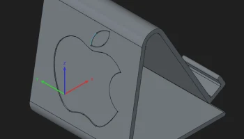 Подставка для iPhone с вырезом для зарядного устройства..... 2