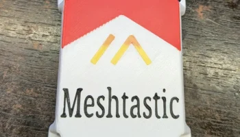 Крышка чехла Meshtastic в стиле сигаретной пачки для RAK1..