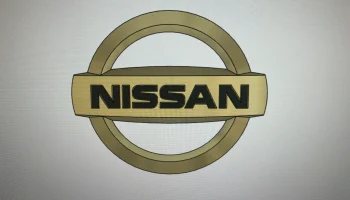 Эмблема Nissan - базовая версия 6