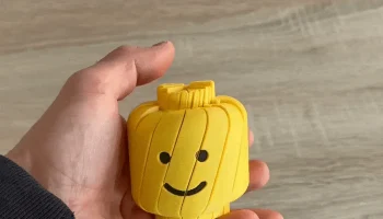 Извилистая голова-непоседа из LEGO 3