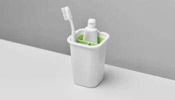 Разделитель держателя зубной щетки - хак для IKEA TISKEN I TI03 2