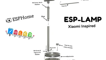 ESP-Lamp (светодиодная лампа в стиле Xiaomi)........
