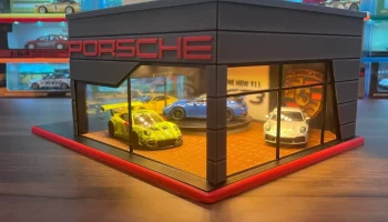 Выставочный зал Porsche (автосалон 1/64, включая универсальн 8