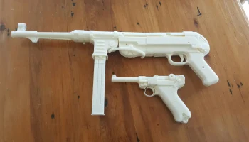 Полная копия люгера PO8 3