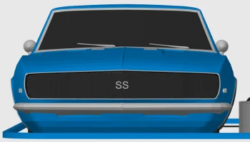 Карта комплекта Chevrolet Camaro RS/SS (масштаб 1:24) 3