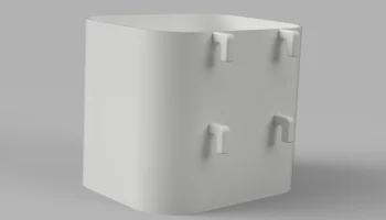 Коробка-контейнер Ikea Skadis из перфорированного картона... 1