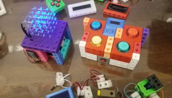 Электроблоки:PrintABlok DIY Snap Together Электроника...... 1