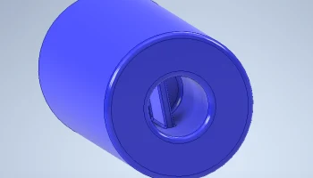 Переходник для редуктора двигателя ТТ на потенциометр 360... 3