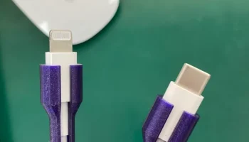 Защитный чехол для кабеля Apple Lightning/USB C