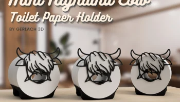 Подставка для туалетной бумаги Mini Highland Cow...... 1