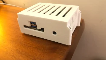 Оранжевый чехол для Pi 5 Plus 1