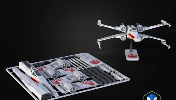 Карта комплекта автомобиля X-Wing - файлы для 3D-печати..... 8
