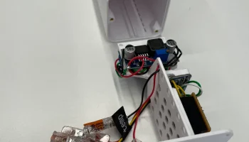 ESP32 Корпус для измерения уровня воды с помощью TL136 6