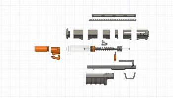 Скелетный ключ и главный ключ Nerf Silly Shell 3