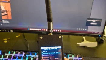 Чехол CYD esp32 marauder с антенной sma