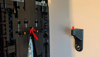 Настенная вешалка Lego Technic McLaren MCL39 1