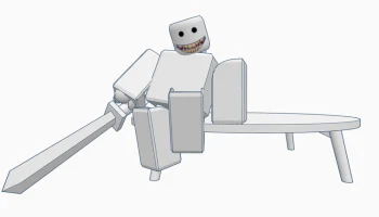 Сочлененный субъект_0 из фигурки Forsaken Roblox... 1