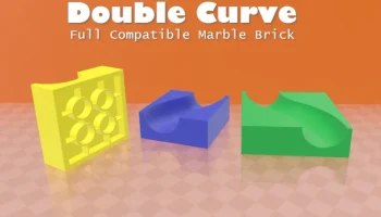 Doublecurve - совместимость с Lego Duplo / Hubelino......
