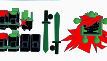 ПЕРЕРАБОТКА Шарнирно-сочлененной фигурки Roblox 1x1x1x1 (... 6