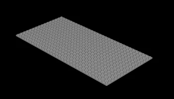 Совместимая с Lego (3857.dat) опорная плита 16 x 32 с ква...