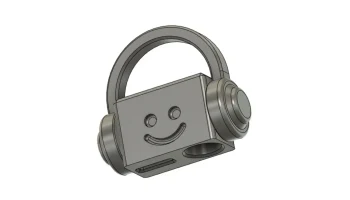 Адаптер для наушников (USB C до 3,5 мм) Брелок......
