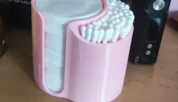 Ватный диск и держатель для насадок...