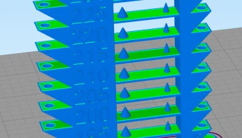 Все в одном: температура и мостовая башня - PLA и PETG GC... 3
