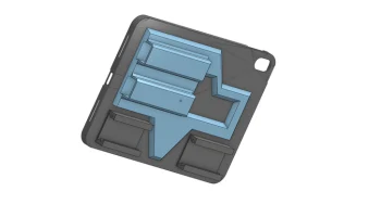 Чехол для iPad Model 10 с ящиками для хранения и подставк..