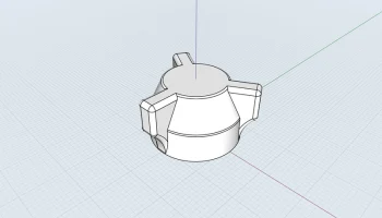Ручка интерфейса в стиле Prusa для Ender 3 Pro......