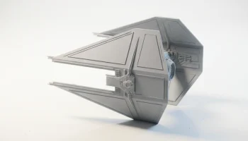 TIE-перехватчик Звездный истребитель Звездные войны 3D дл... 4