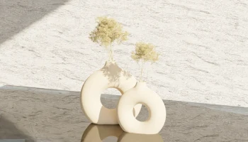 Керамическая ваза - H&M Home (Украшение) 1