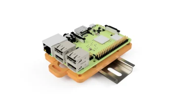 Крепление Raspberry Pi 3 на DIN-рейку 1
