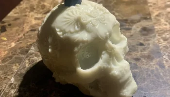Держатель для ручек Dia de los Muertos с черепом (REMIX).... 4