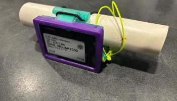 Встроенное крепление на стреле для самодельного GPS-навиг..