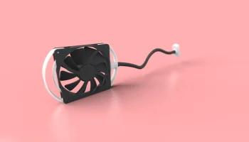 "Fan-o-Matic" - крепление для 140-мм вентилятора на гибко..
