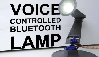 Движущаяся лампа с голосовым управлением Arduino Bluetoot...