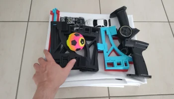 1/43 RC Rocket League, как стадион 2