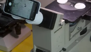 Переходник для окуляра iPhone 12 mini на микроскоп........