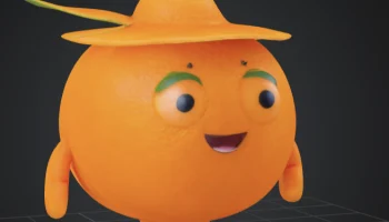Миниатюрная модель Mr. Orange, многоцветная печать !!!!!!... 2
