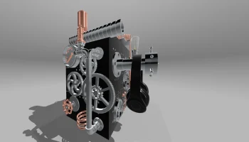 Круто! Аксессуары для корпуса Steampunk Qube 500 для ПК с...