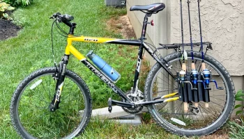 Fishy Bike - велосипедное крепление для рыбалки