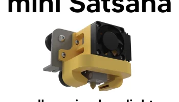 mini Satsana - компактный вентиляторный канал для Creality mini Satsana - компактный вентиляторный канал для Creality