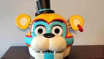 Носимая маска Glamrock Freddy с шарнирной челюстью...... 1