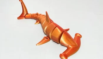 Flexi Hammerhead Shark (печать на месте) 6